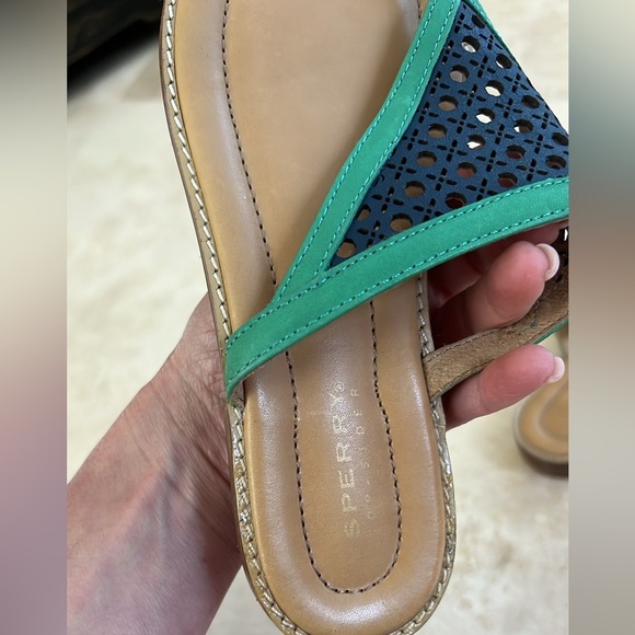 Sperry Top Sider - Size 5, Blue & Green Sandals! Never worn - Picture 9 of 12